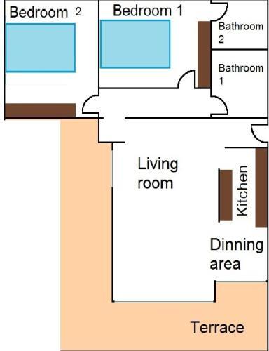 Ларнака: Aetius Apartments