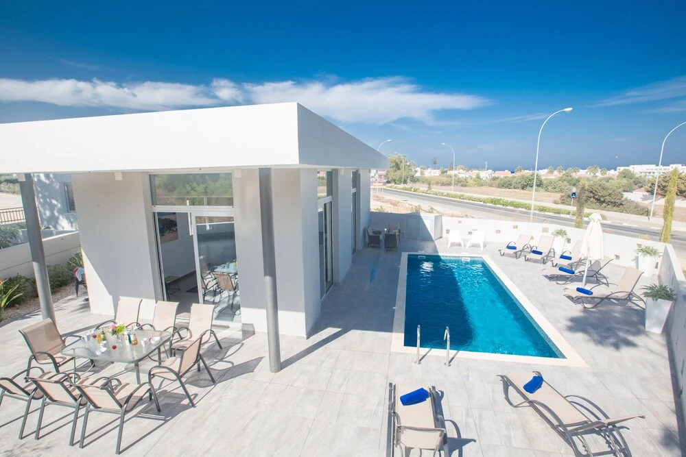 Протарас: Villa Prpo490a, Stunning 5bdr Protaras Villa With Pool, Close to the Beach