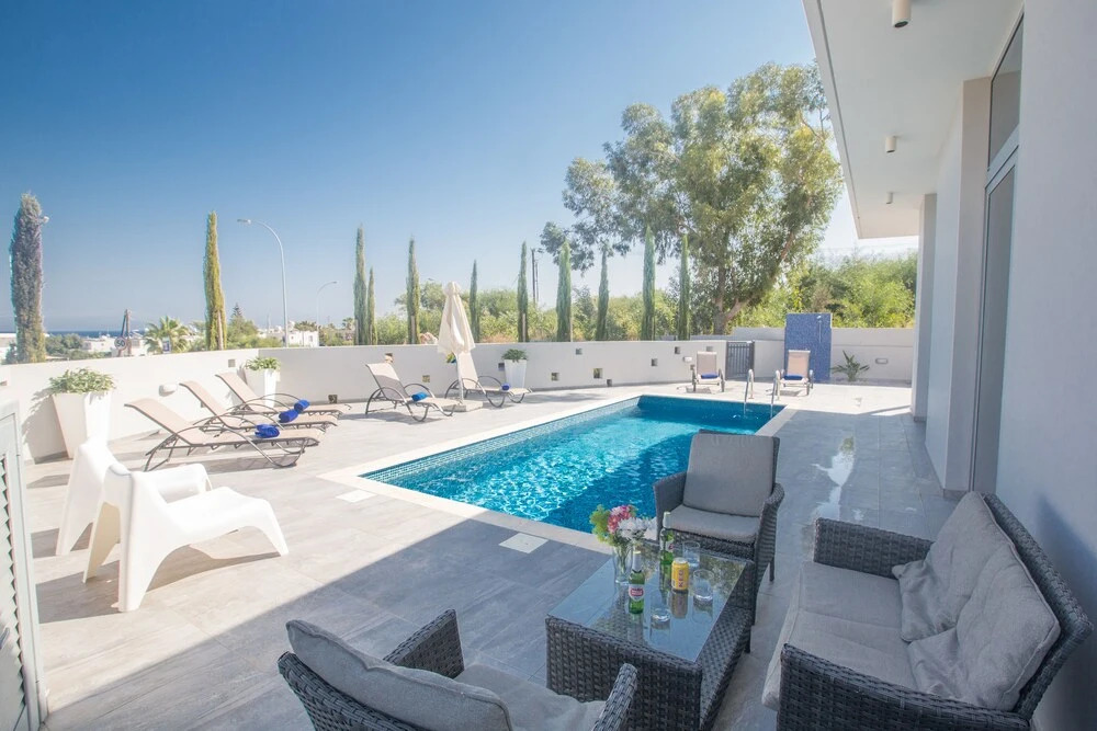 Протарас: Villa Prpo490a, Stunning 5bdr Protaras Villa With Pool, Close to the Beach