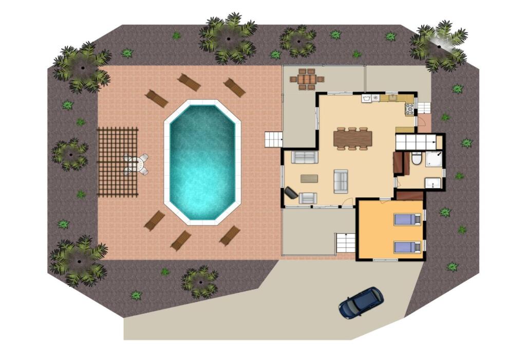 Полис Хрисохус: Villa Charoula Thio Large Private Pool A C Wifi - 2141