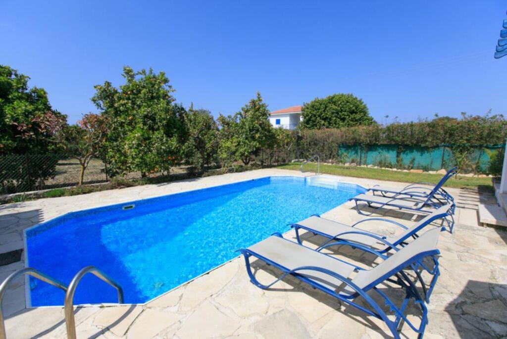 Полис Хрисохус: Sun Beach Villa Large Private Pool Walk to Beach A C Wifi Car Not Required - 2145