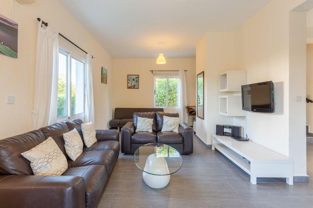 Полис Хрисохус: Sun Beach Villa Tria Large Private Pool Walk to Beach A C Wifi Car Not Required - 2282