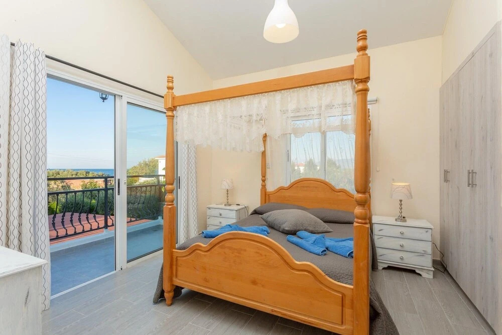 Полис Хрисохус: Sun Beach Villa Tria Large Private Pool Walk to Beach A C Wifi Car Not Required - 2282