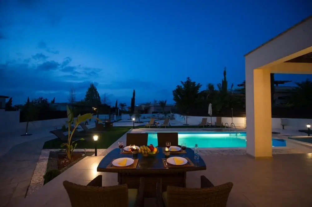 Полис Хрисохус: Villa Thalassa Large Private Pool Walk to Beach A C Wifi Car Not Required - 2346