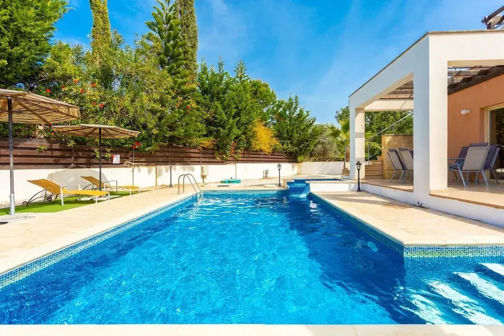 Полис Хрисохус: Villa Thalassa Large Private Pool Walk to Beach A C Wifi Car Not Required - 2346
