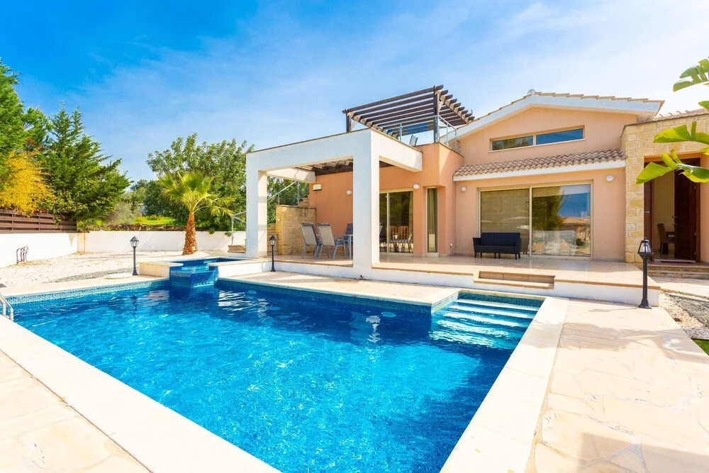Полис Хрисохус: Villa Thalassa Large Private Pool Walk to Beach A C Wifi Car Not Required - 2346