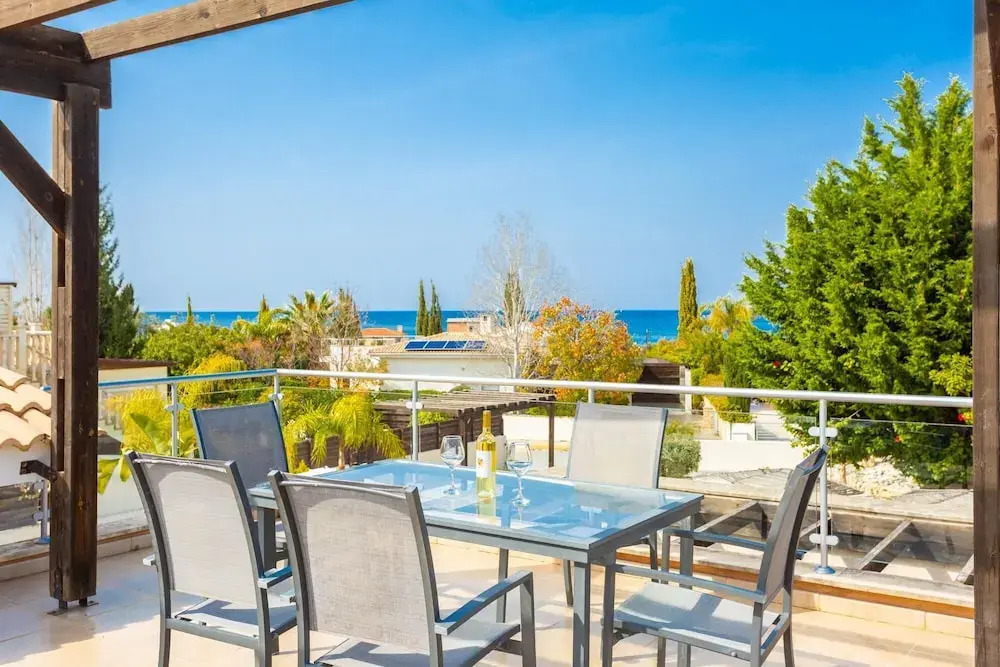 Полис Хрисохус: Villa Thalassa Large Private Pool Walk to Beach A C Wifi Car Not Required - 2346