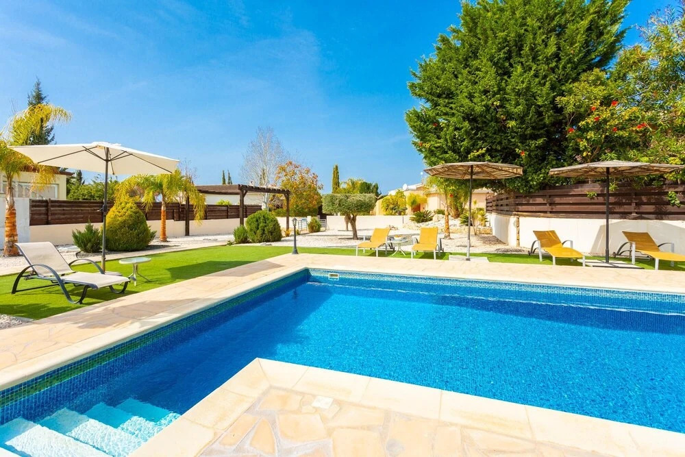 Полис Хрисохус: Villa Thalassa Large Private Pool Walk to Beach A C Wifi Car Not Required - 2346