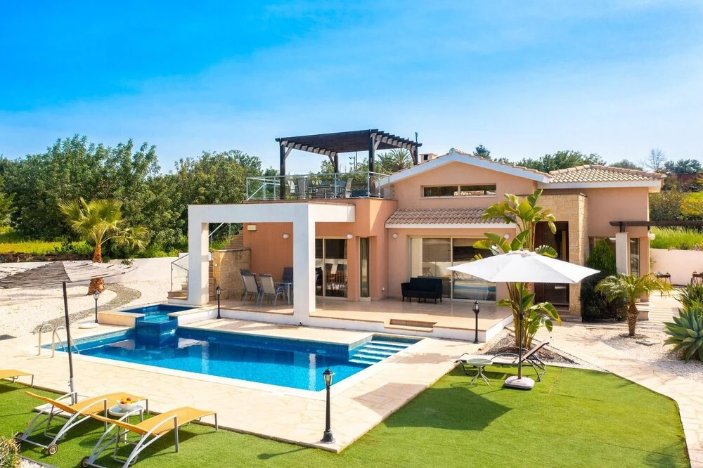 Полис Хрисохус: Villa Thalassa Large Private Pool Walk to Beach A C Wifi Car Not Required - 2346