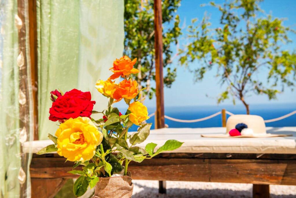 Помос: Villa Paradiso Sunset Private Pool Walk to Beach Sea Views A C Wifi - 3072