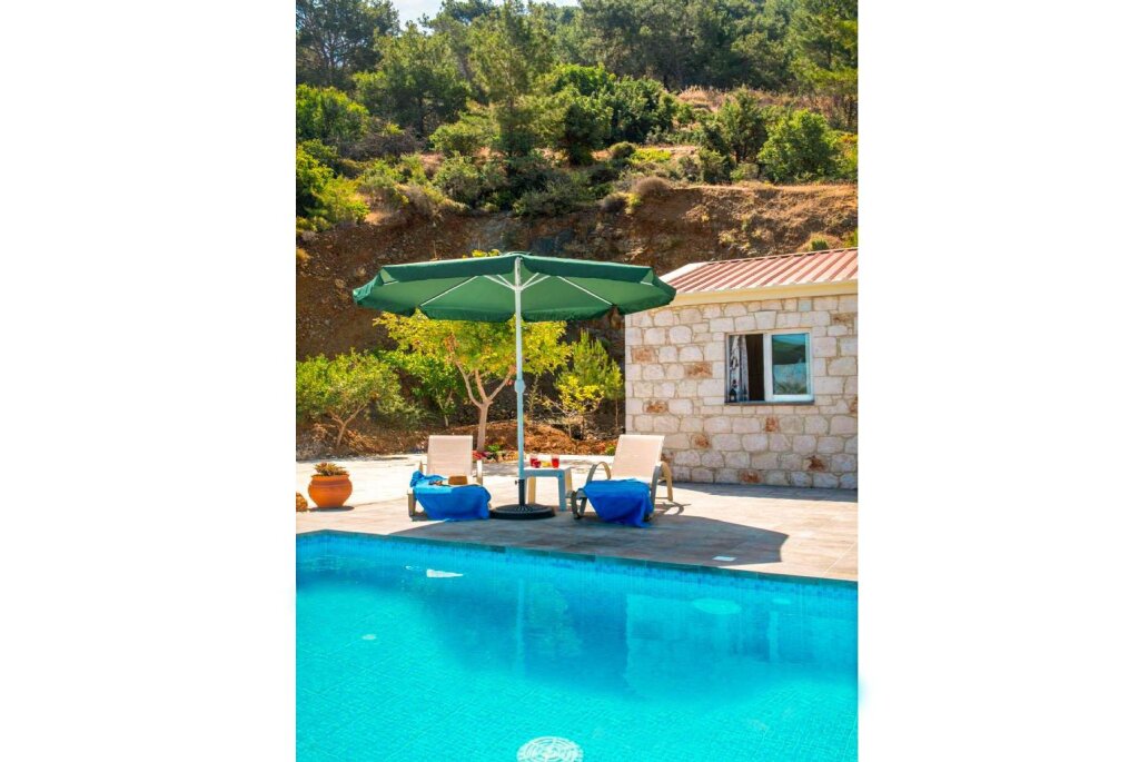 Помос: Villa Paradiso Sunset Private Pool Walk to Beach Sea Views A C Wifi - 3072