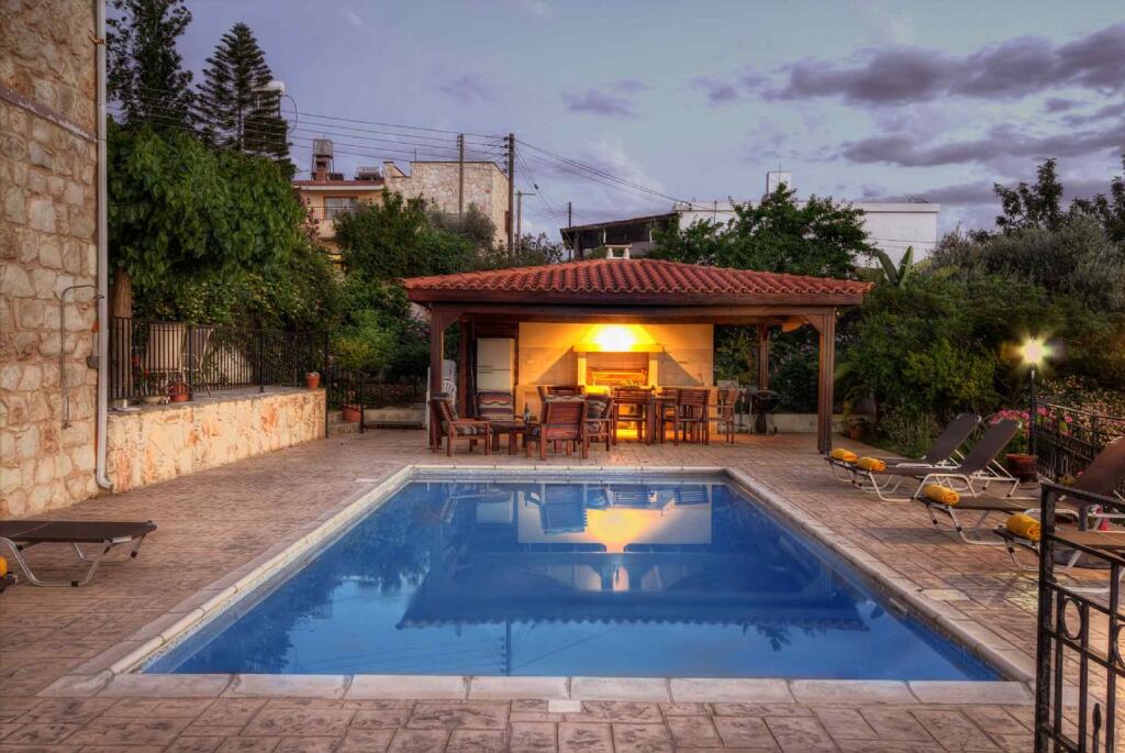 Стени: Villa Irene Palace Large Private Pool Sea Views A C Wifi - 3442