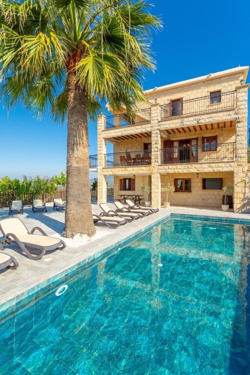 Стени: Villa Alexandros Palace Large Private Pool A C Wifi - 3309