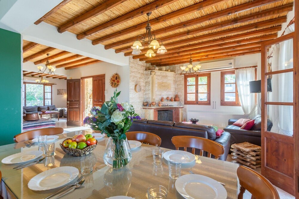 Стени: Villa Alexandros Palace Large Private Pool A C Wifi - 3309