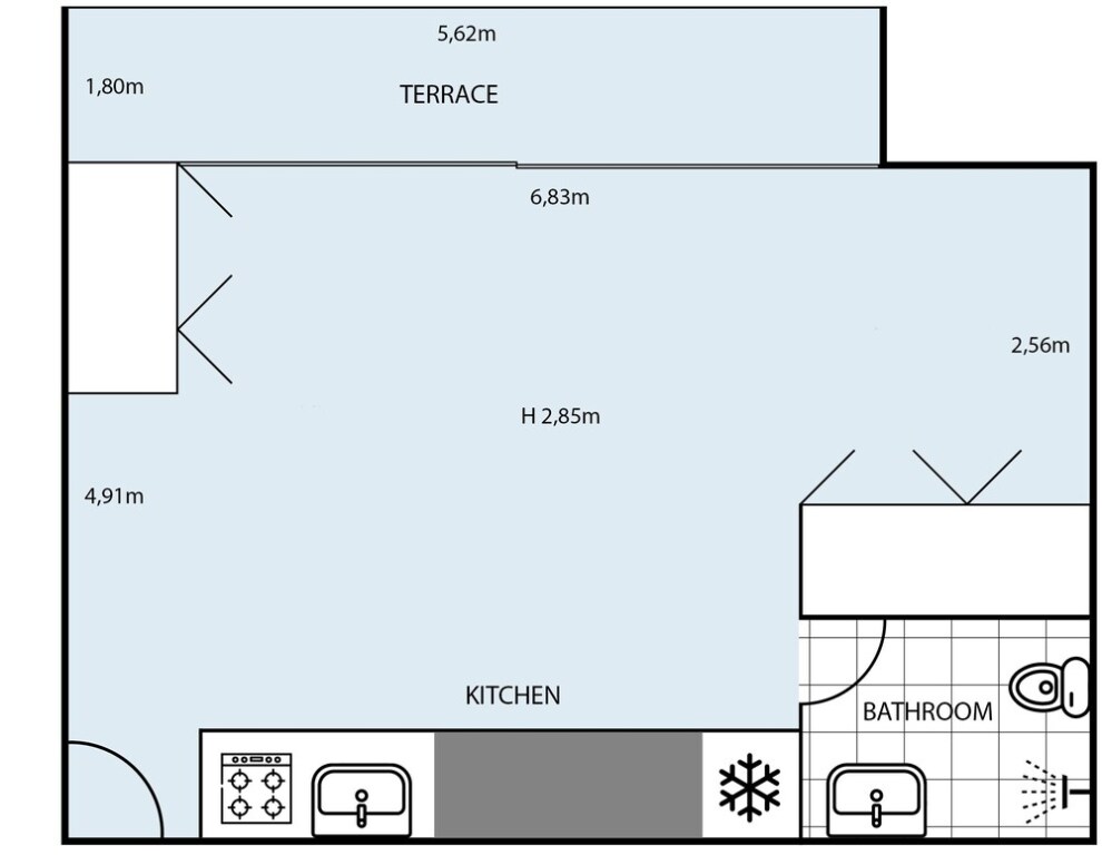 Лимассол: Sanders Armonta Studio w Balcony B35