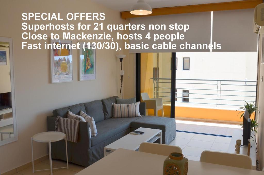 Ларнака: Mirabella Mackenzie 1 Bedroom Flat Sleeps 4