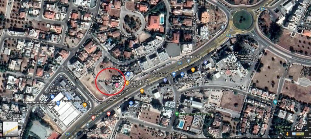 Агиа-Варвара: KALIDONIA RESIDENCE Suite Nicosia , Spacious 2 BR suite with office