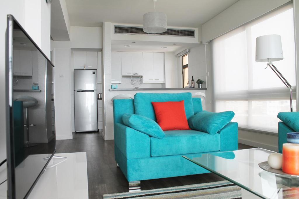 Ларнака: Lazuli Beachfront Apartment 254