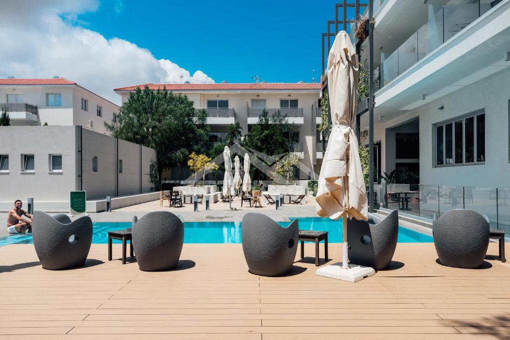 Паралимни: SunnyVillas: 2BR Mythical Apt*Swimming Pool*AK04
