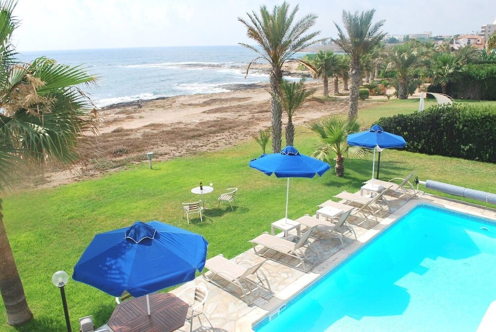 Киссонерга: Sea Front Villa, Heated Private Pool, Amazing Location Paphos 323
