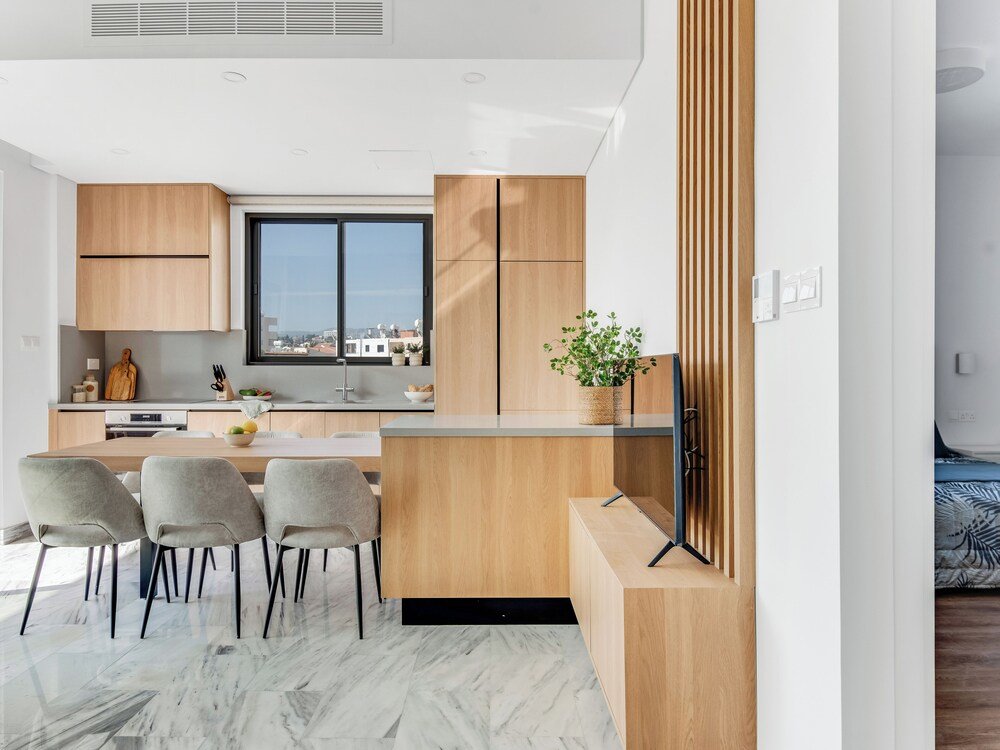 Пафос: Sanders Olive - Chic 1-bdr Apt With Shared Pool