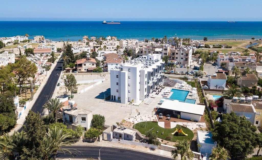 Ларнака: Апартаменты One Bedroom Pool View (Oroklini Beach)