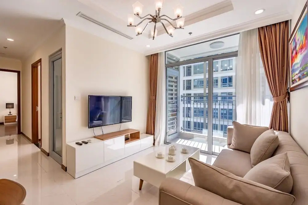 Хошимин: High-floor River-view Apartment