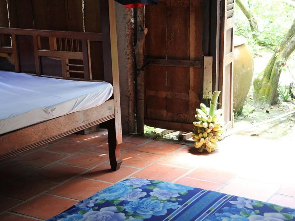 Бенче: Peaceful Homestay in the Middle of Fruit Garden - Room With Four Double Beds