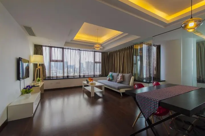 Чэнду: Chengdu Langyu Fulu Boutique Apartment