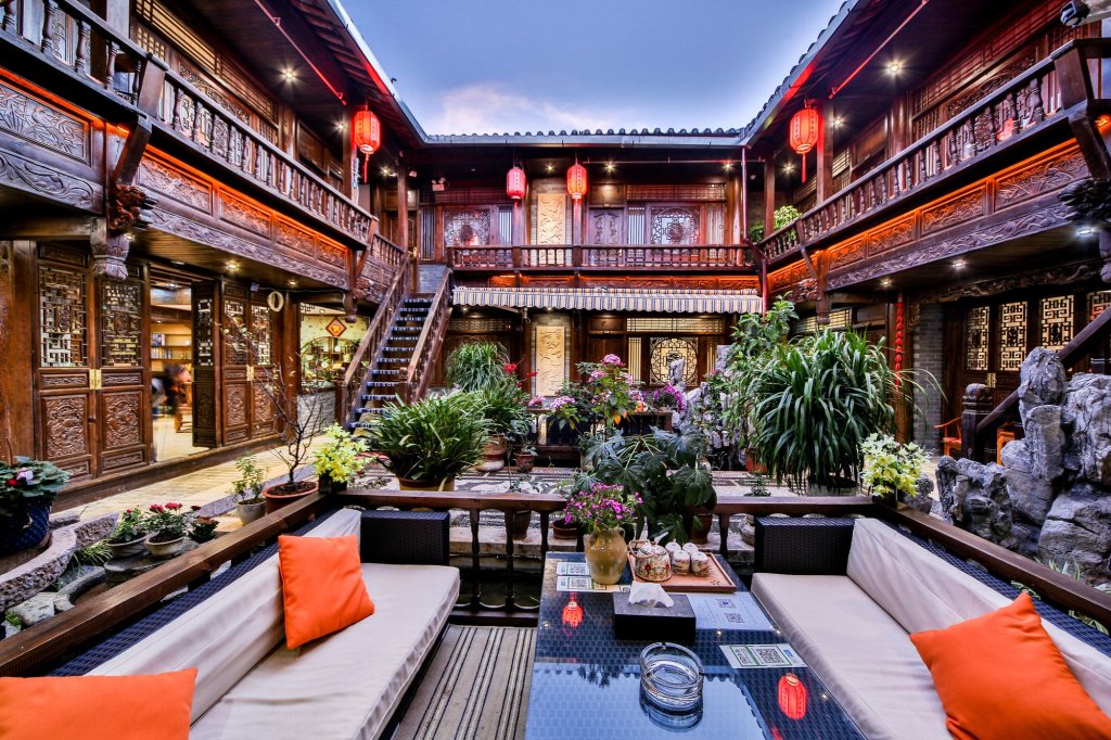 Лицзян: Lijiang He Mu Ju Family Inn