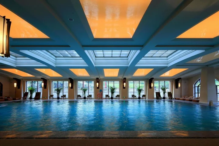 Циндао: Hilton Qingdao Golden Beach