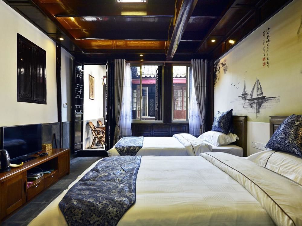 Шанхай: Zhouzhuang Shuangqiao Jubaoxuan Riverside Garden Inn