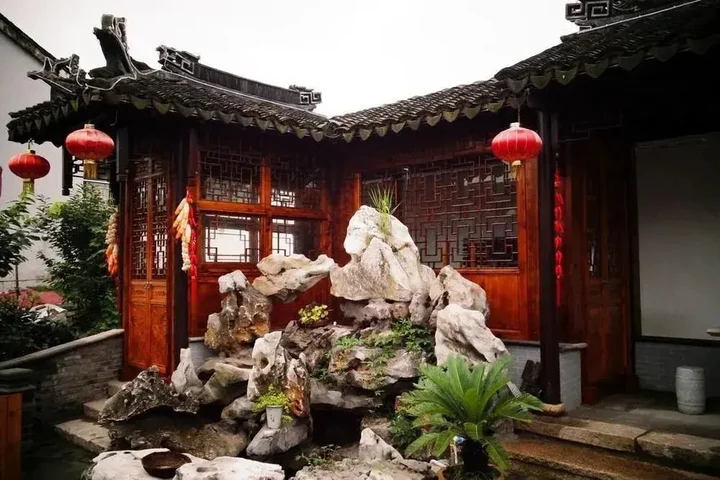 Шанхай: Zhouzhuang Shuangqiao Jubaoxuan Riverside Garden Inn