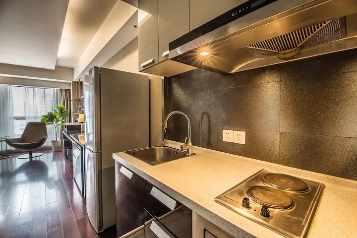 Нанкин: Nanjing Hotel Kaibin Apartment Xinjiekou