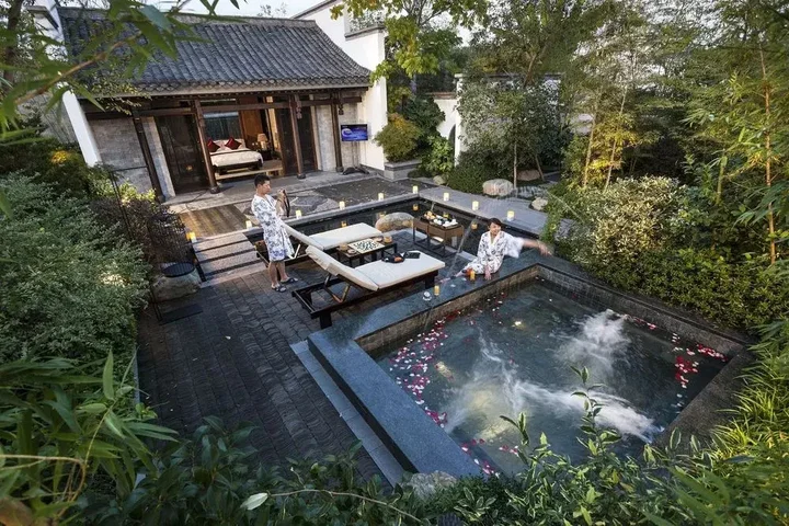 Хуаншань: Yurun Hanyuelou Villa Resort