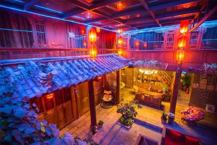 Лицзян: Tianyi Shiguang Mufu Boutique Hotel