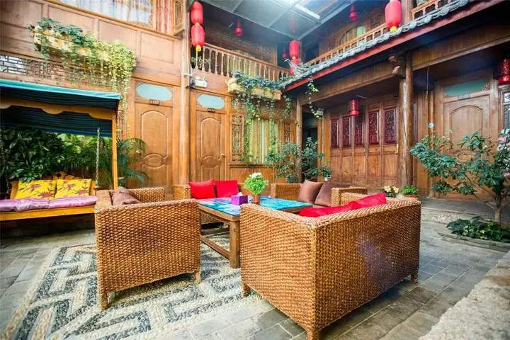 Лицзян: Tianyi Shiguang Mufu Boutique Hotel