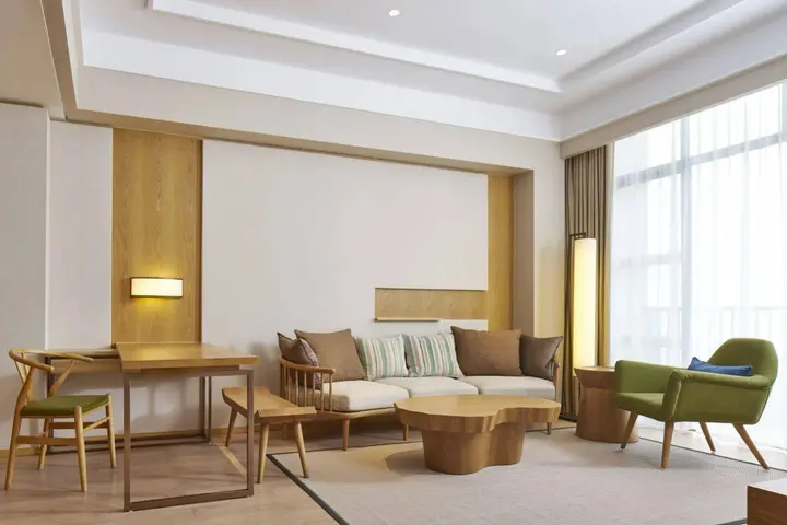 Чэнду: Four Points By Sheraton Chengdu, Pujiang Resort