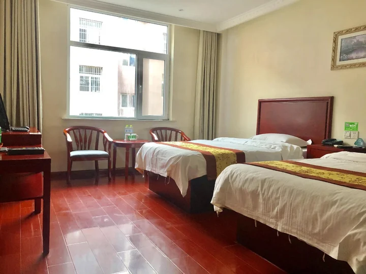 Хецзе: GreenTree Inn Heze Development Zone Guangzhou Road Yuehua Express Hotel