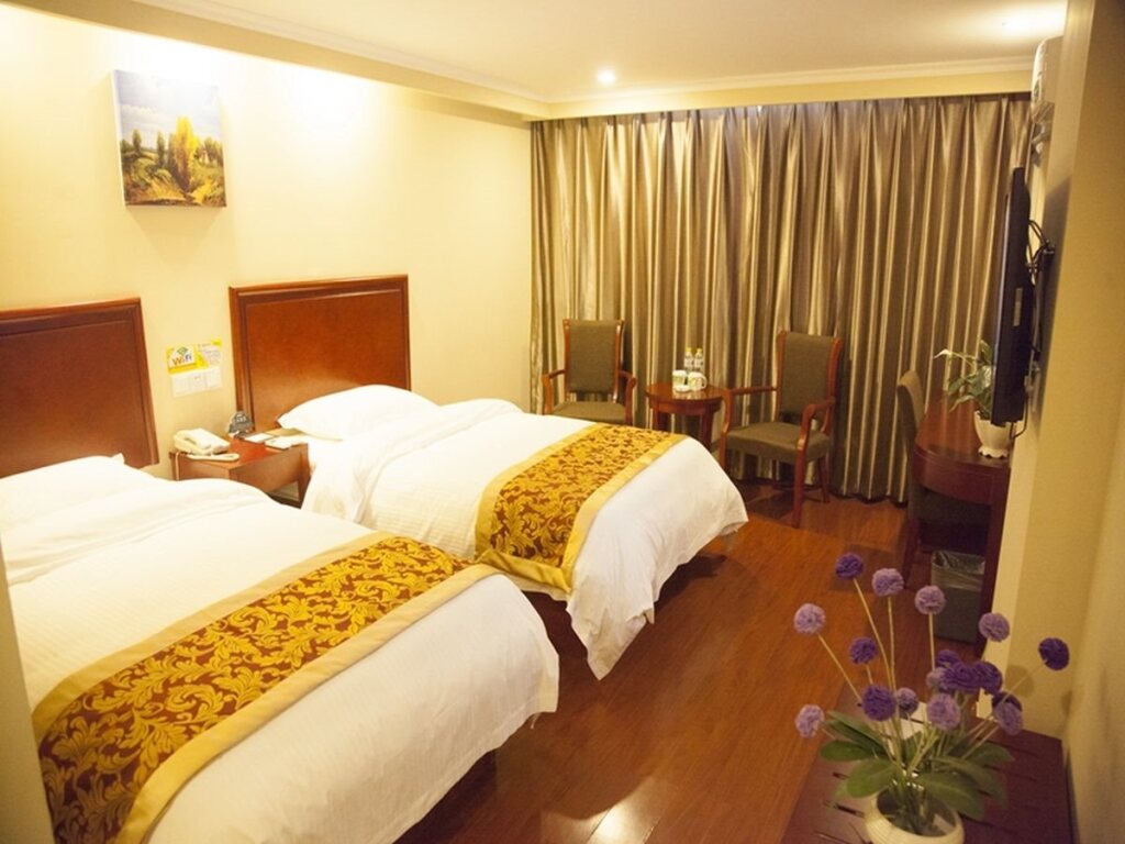 Цзинин: GreenTree Inn Shandong Zoucheng Railway Station Huochang Road Business Hotel