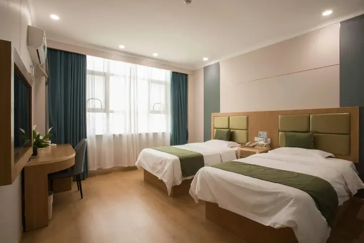 Уху: GreenTree Inn Anhui Wuhu Yinhu North Road Fangte World Resort South Gate Business Hotel