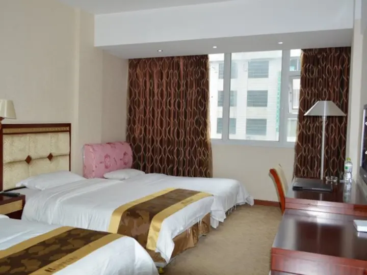 Хэчжоу: Greentree Alliance Hezhou Babu District Lingfeng Square Hotel