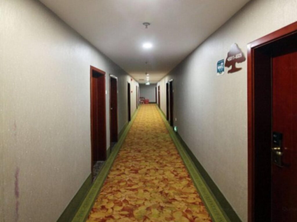 Чунцин: GreenTree Inn ChongQing Yuzhong LiangLuKou Subway Station Express Hotel