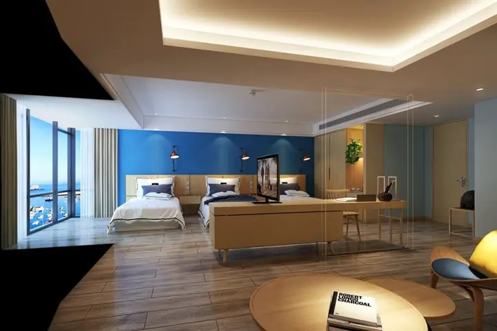 Басуо: Dongfang Liangzhi Seaview Hotel