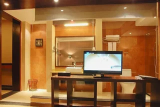 Яншо: Guilin Han Tang Xin Ge Hotel