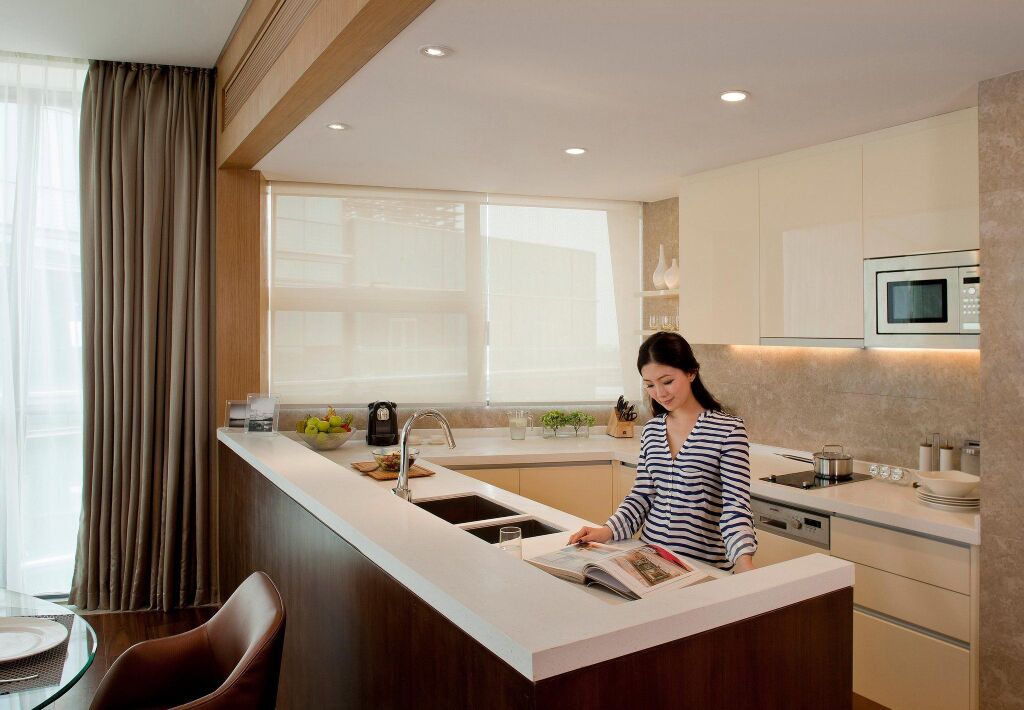 Шэньчжэнь: The Oct Harbour, Shenzhen - Marriott Executive Apartments