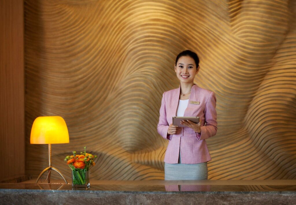 Шэньчжэнь: The Oct Harbour, Shenzhen - Marriott Executive Apartments
