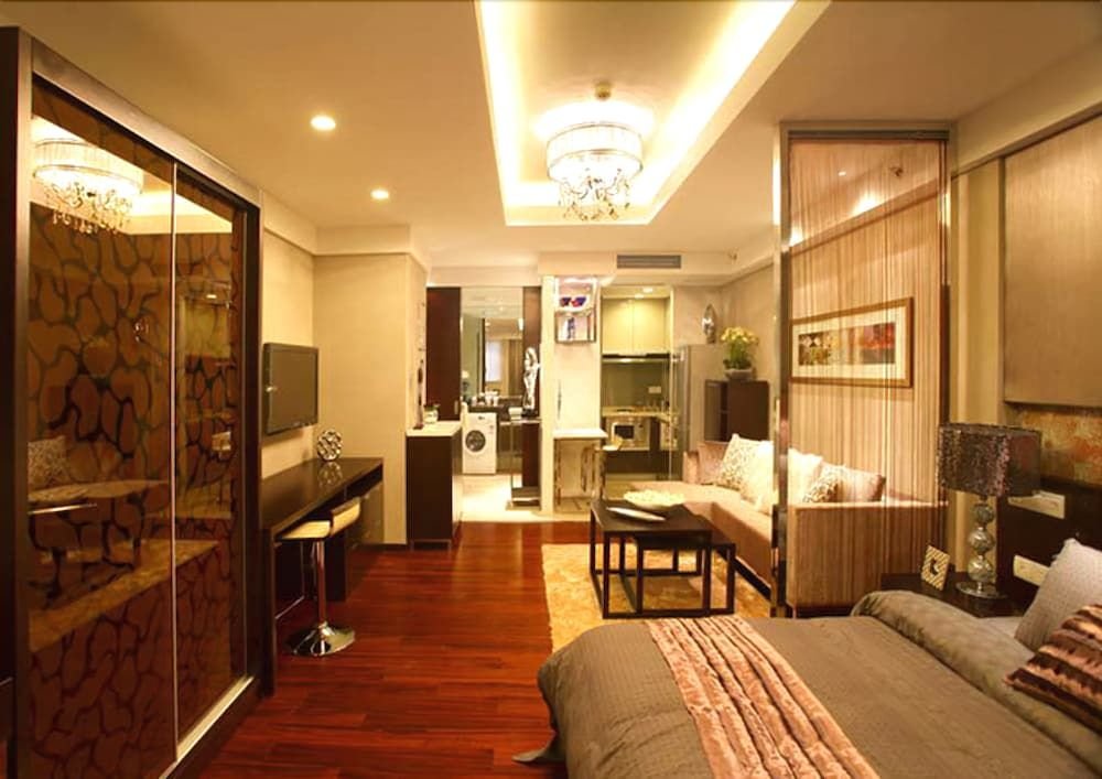 Нанкин: Nanjing Kaibin Apartment-Xinjiekou Branch