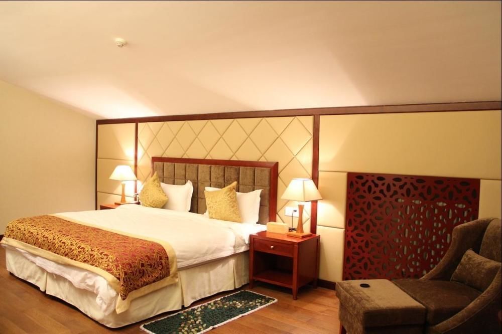 Циндао: Jin Hong Sea View Holiday Hotel