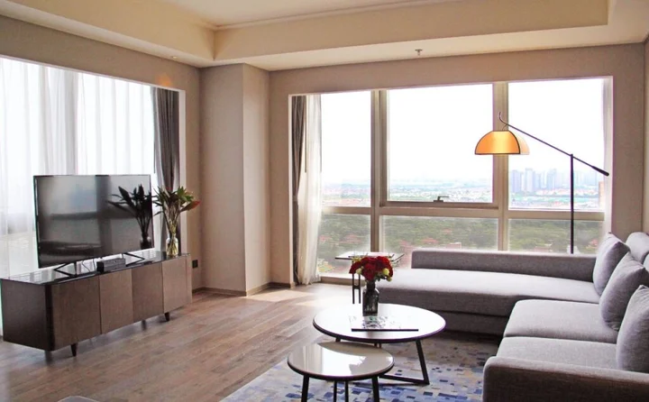 Шанхай: Shanghai Marriott Hotel Pudong East